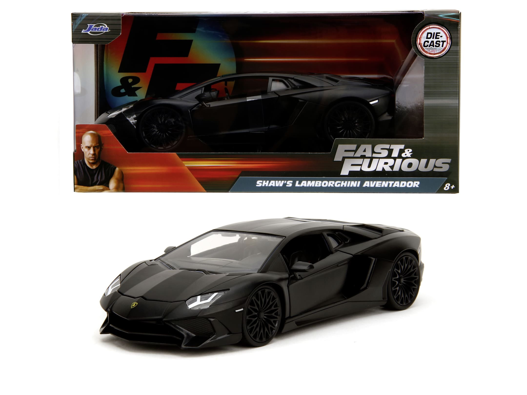Jada Lamborghini Aventador Modellauto 1_24 rot Fast _ Furious