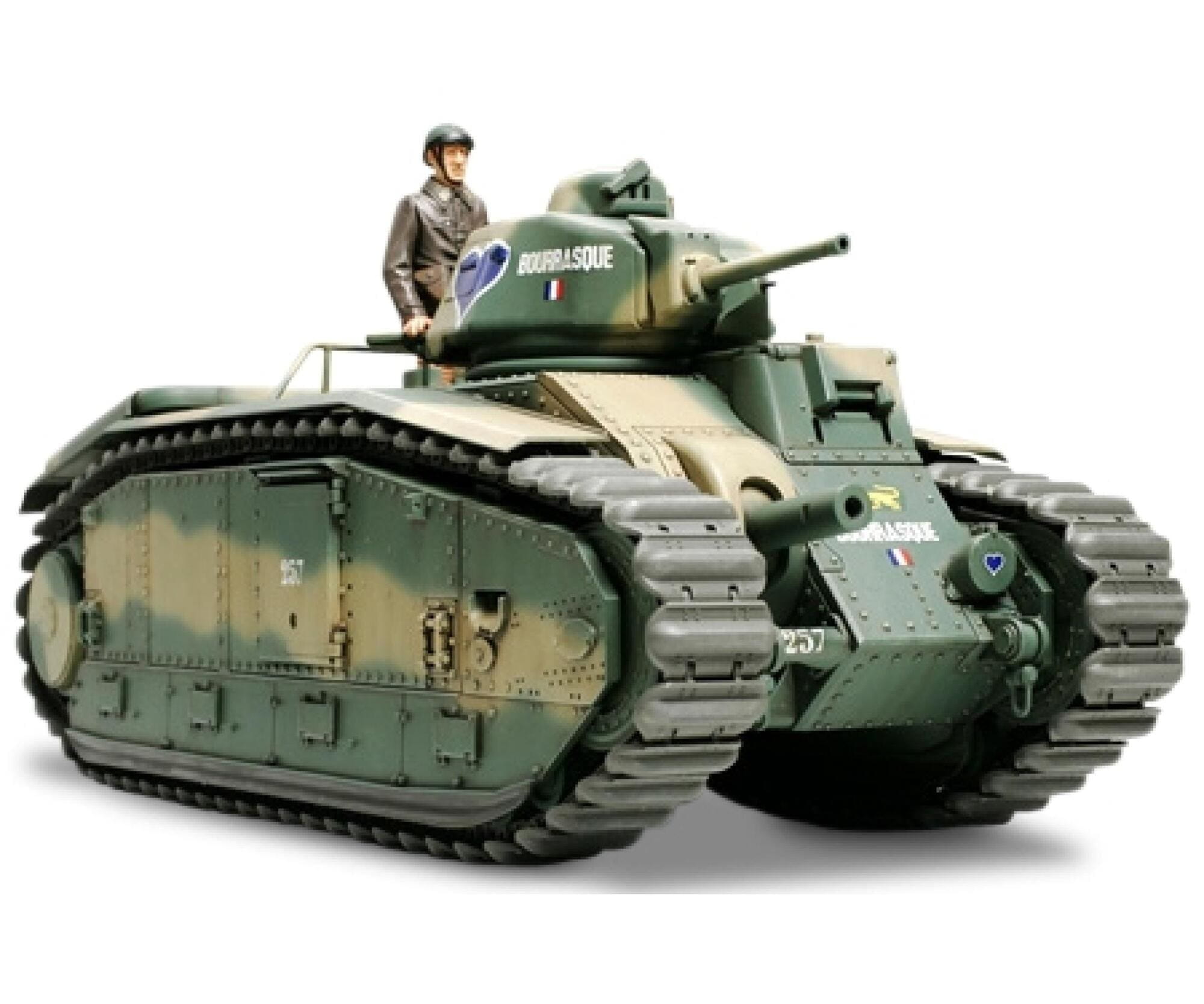Tamiya 1_35 WWII Panzer B1 bis Modellbausatz