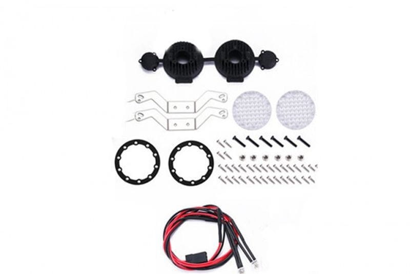GPM Scheinwerfer Bumper _2 Stk._ fuer Traxxas TRX4 - 6 - RC-Zubehoer