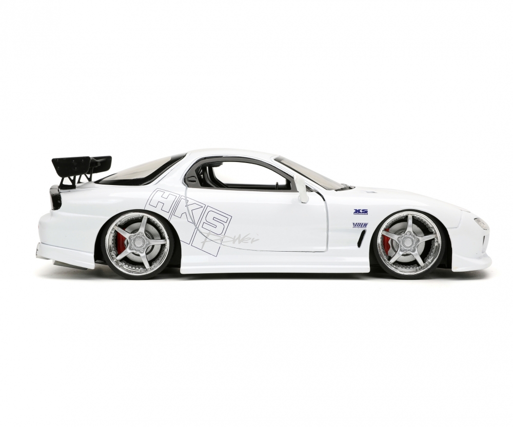 Jada Toys Fast _ Furious 1993 Mazda RX-7 Modellauto 1_24 weiss_