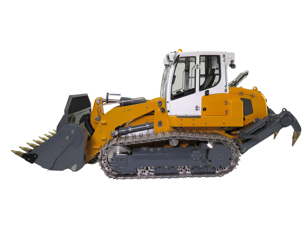 Lesu 1_14 Laderaupe L636R ARTR gebaut_ lackiert mit Aufreisser - RC-Zubehoer