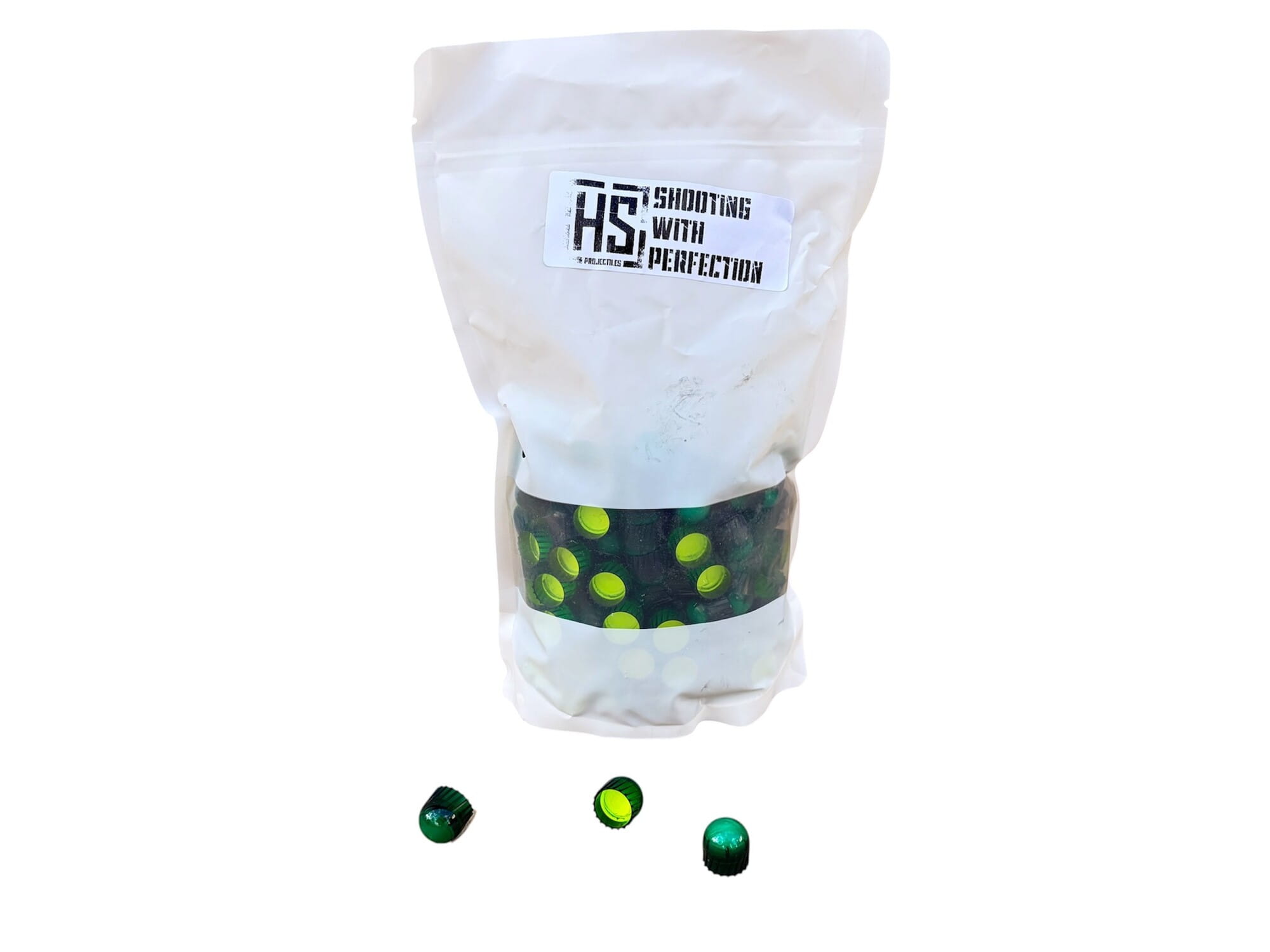 HS Projectiles Trainingsprojektile Paintball 200 Stueck Apache Snow Edition MagFed