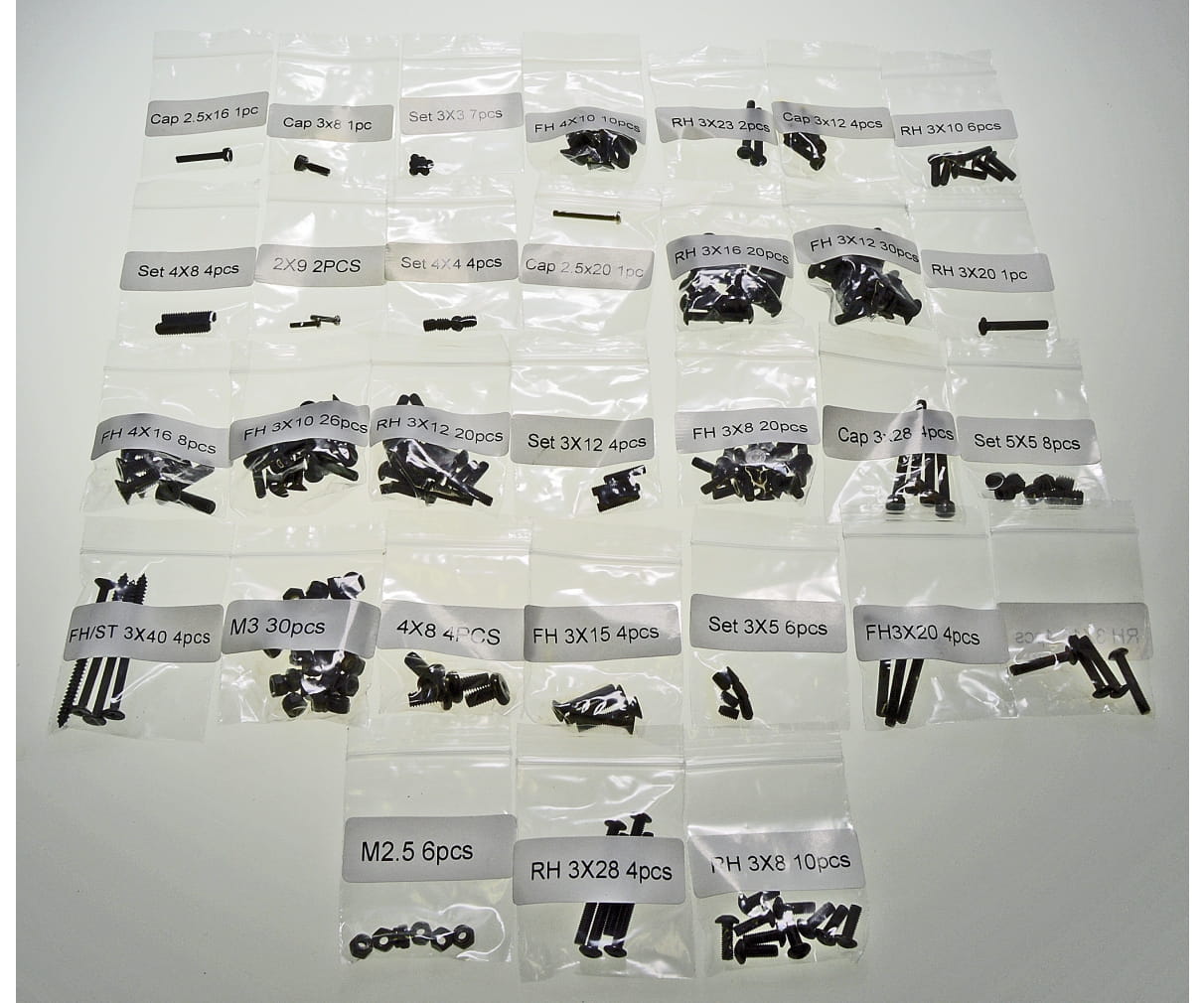 Carson Virus 4.0 Schraubenset Carson Virus 4.0 Schraubenset - RC-Zubehoer