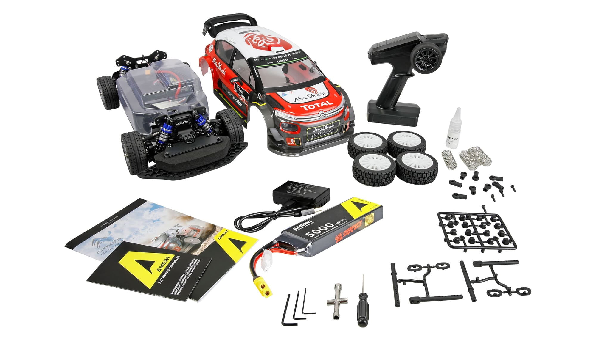Amewi Hyper Go Citroen C3 WRC Rallye Brushless 4WD RTR