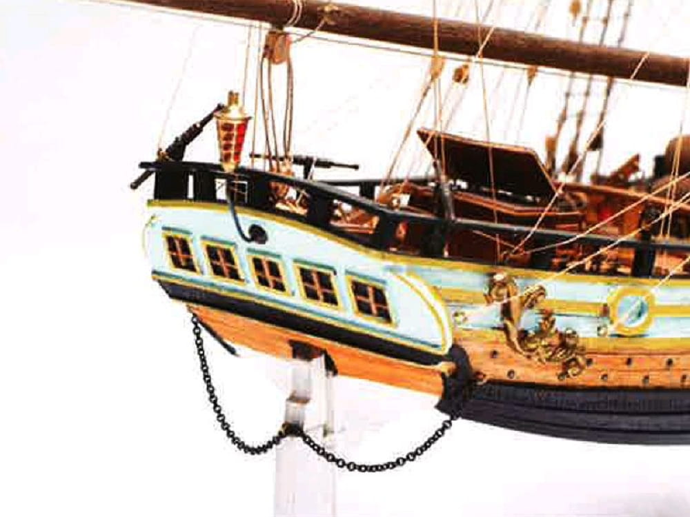 Modellbausatz Koenig von Preussen Schmugglerschiff 1_42 - Historisches Schiffsmodell