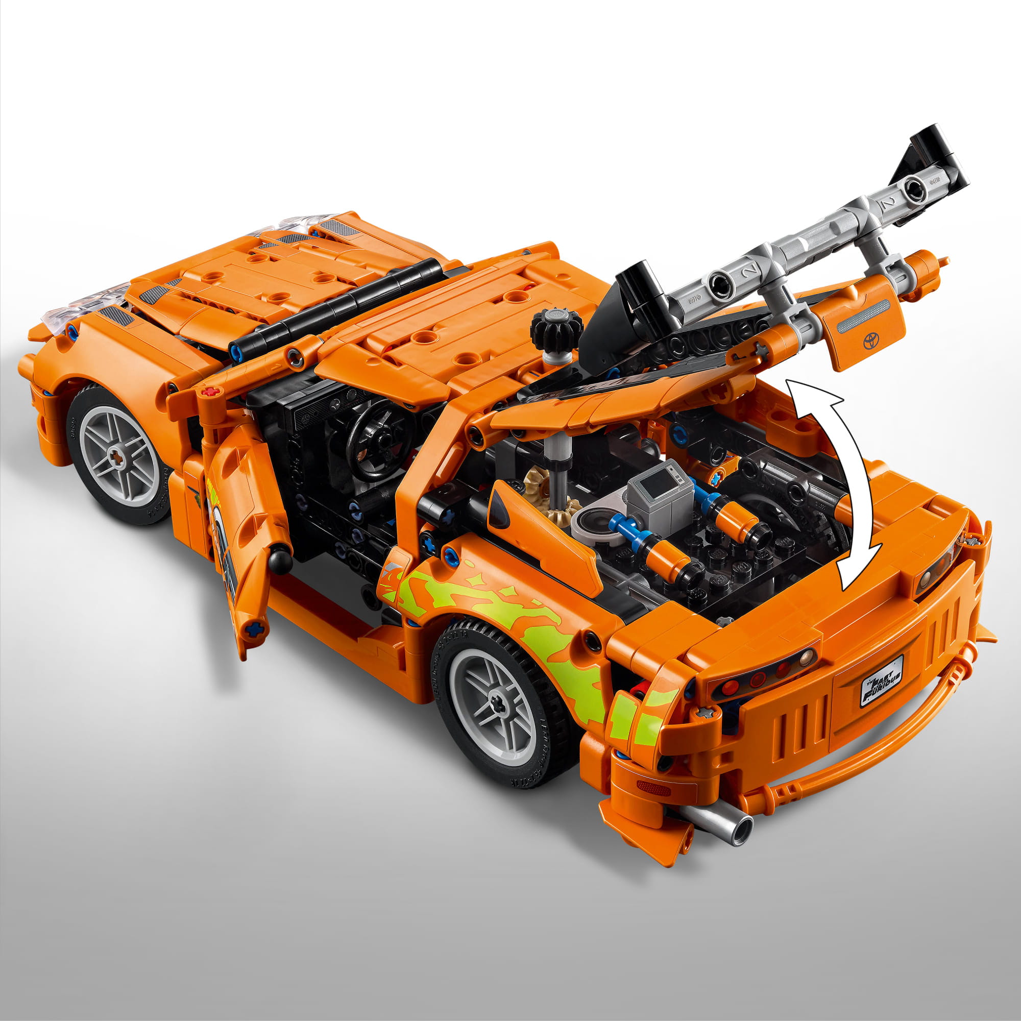 lego technic fast and furious toyota supra mk4 modell LEGO® Technic Fast and Furious Toyota Supra MK4 - Detailgetreues Modell