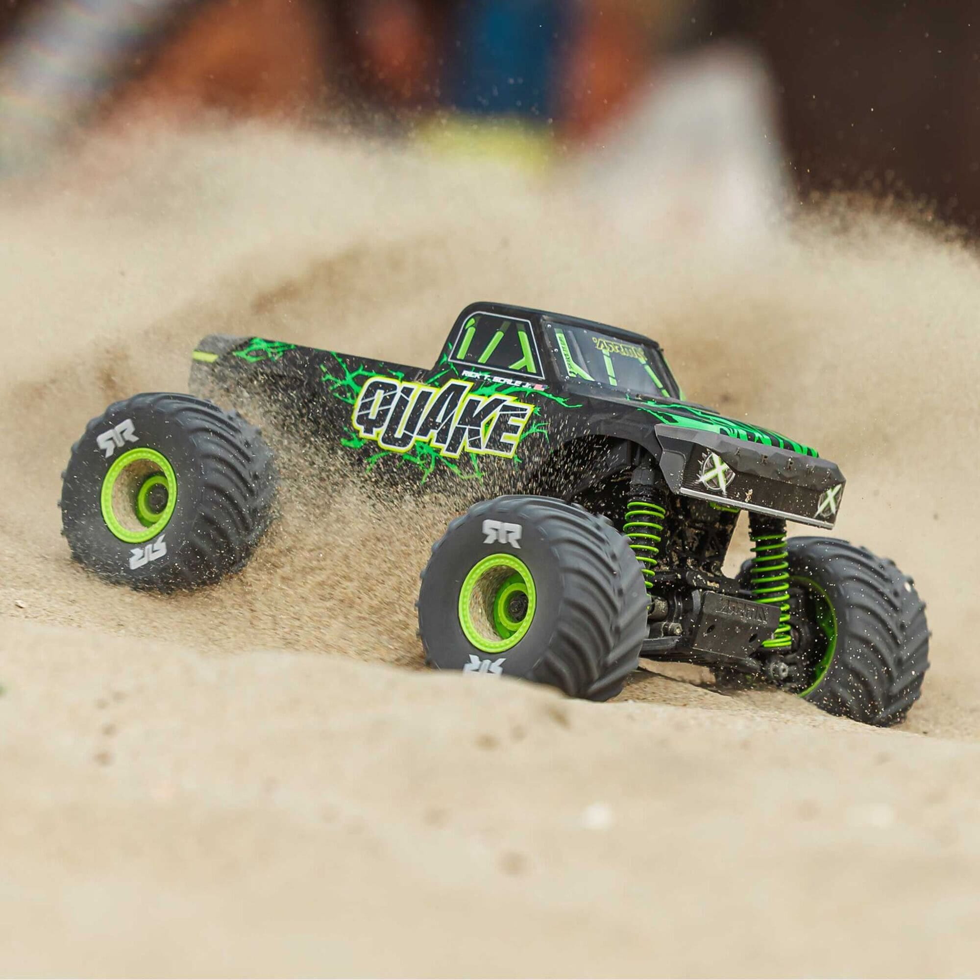 ARRMA Quake Grom 4x4 RTR 1_16 Monster Truck in Gruen mit Akku und Ladegeraet