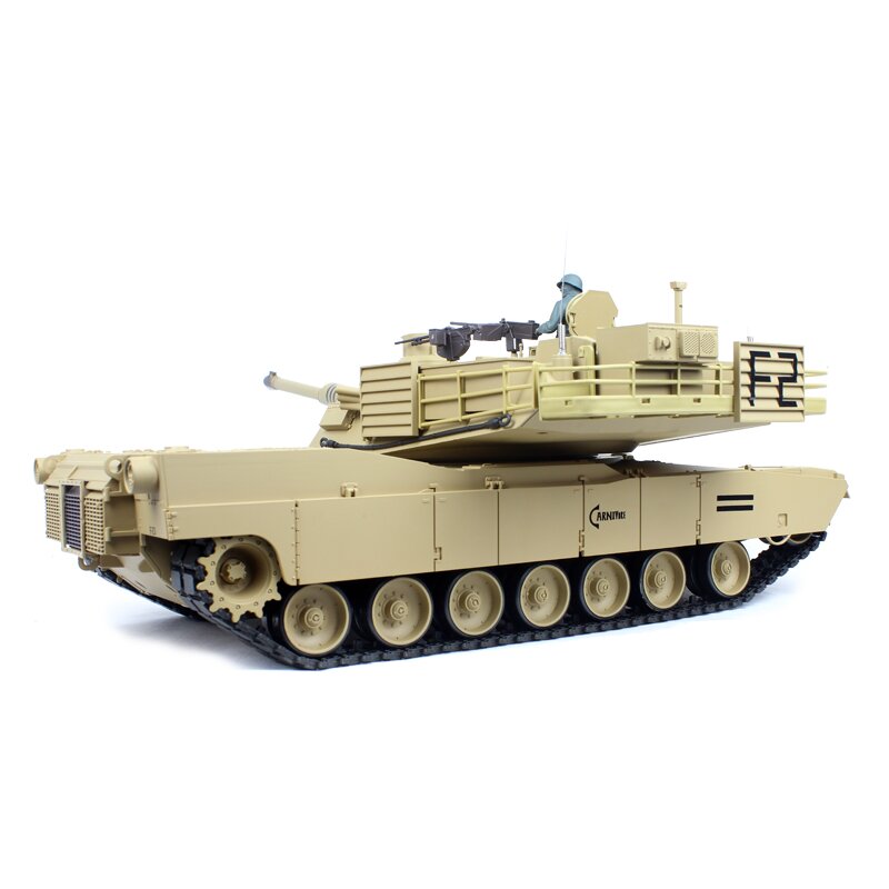 Torro RC Panzer M1A2 Abrams sand BB+IR (Metallketten) 1:16