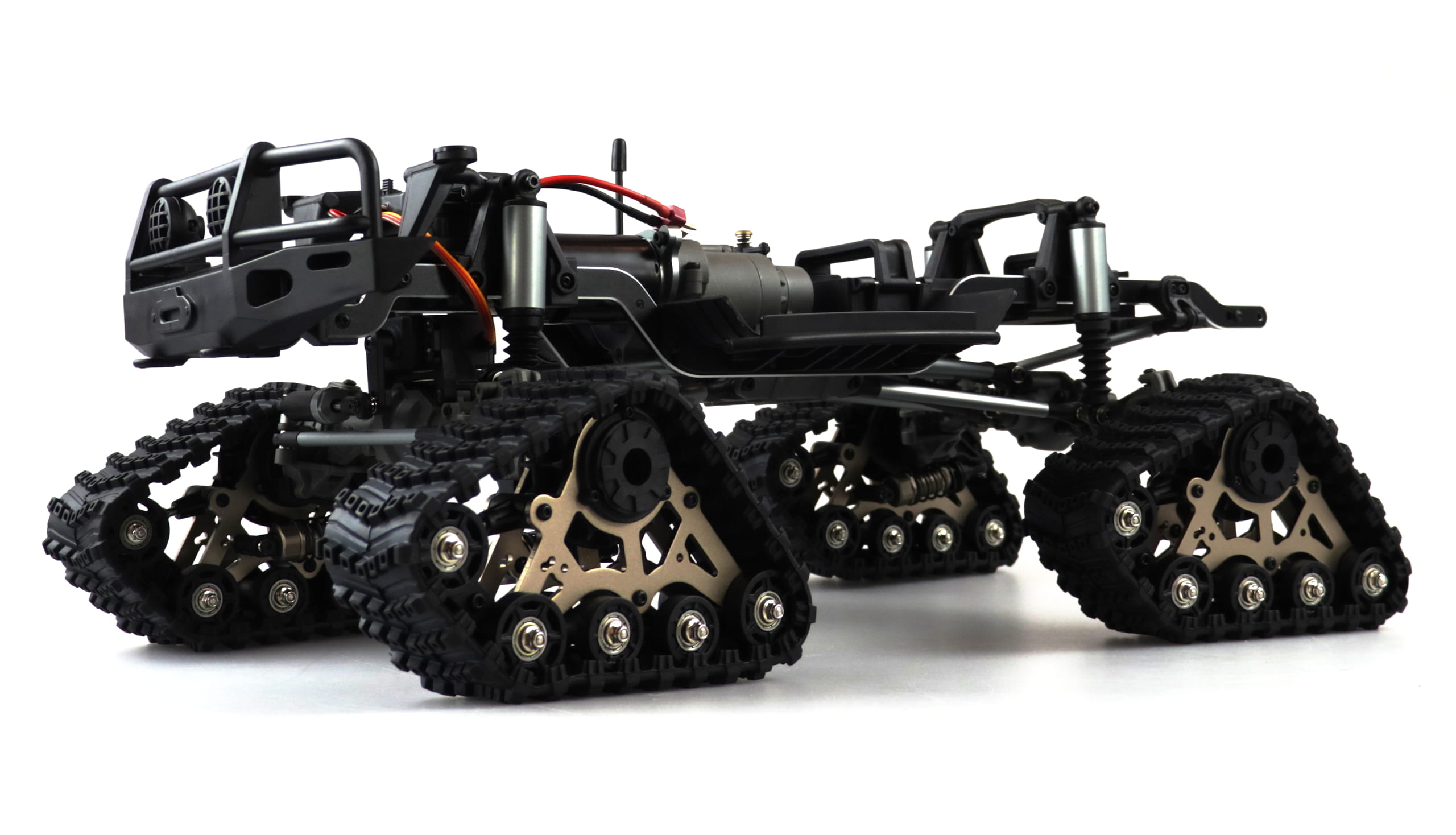 Amewi RC Scale Crawler AMXRock RCX10BTS Pick-Up 1:10, RTR Militär grün