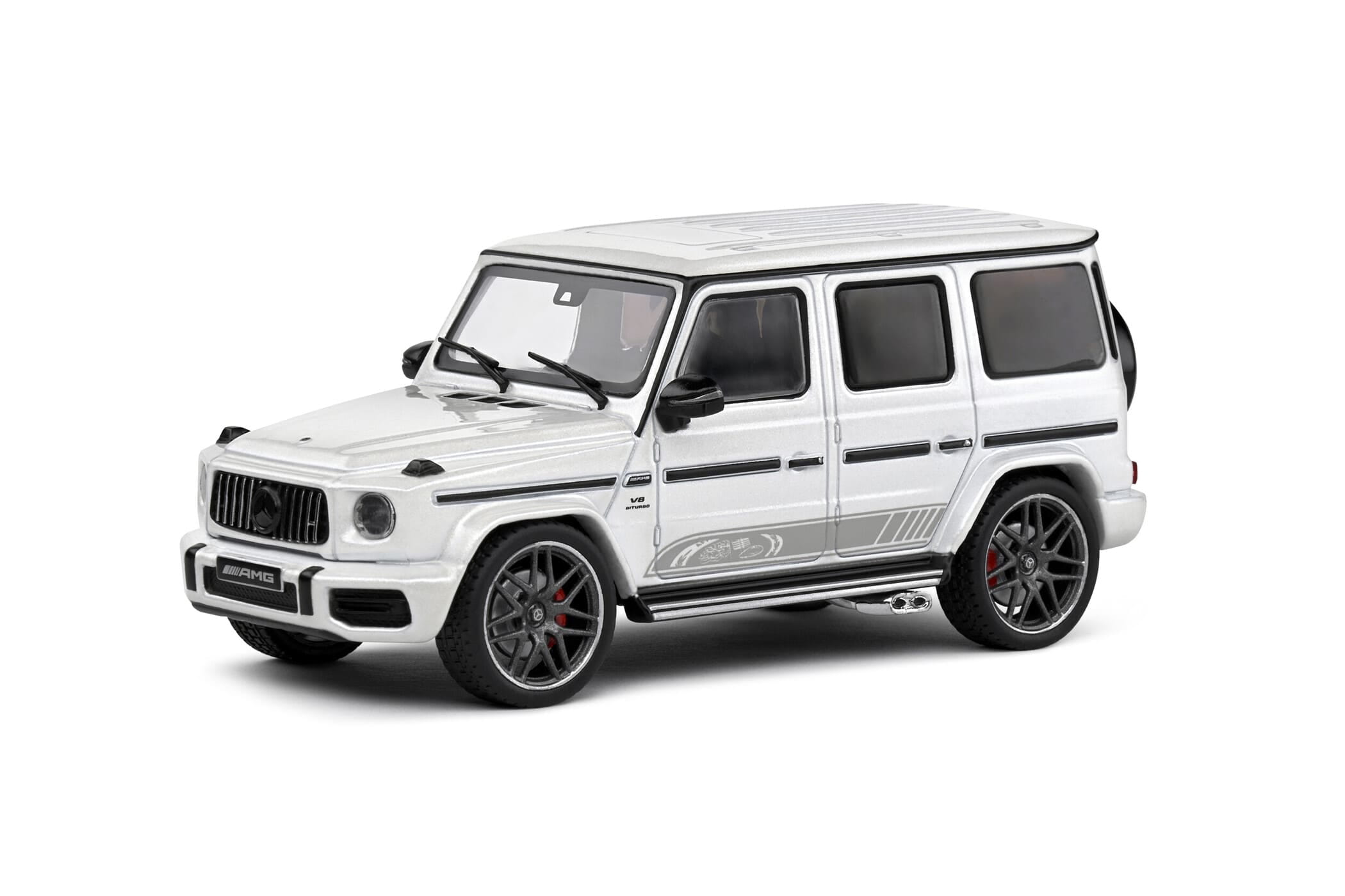 Solido 1_43 Mercedes AMG G63 2022 Modellauto in Diamantweiss