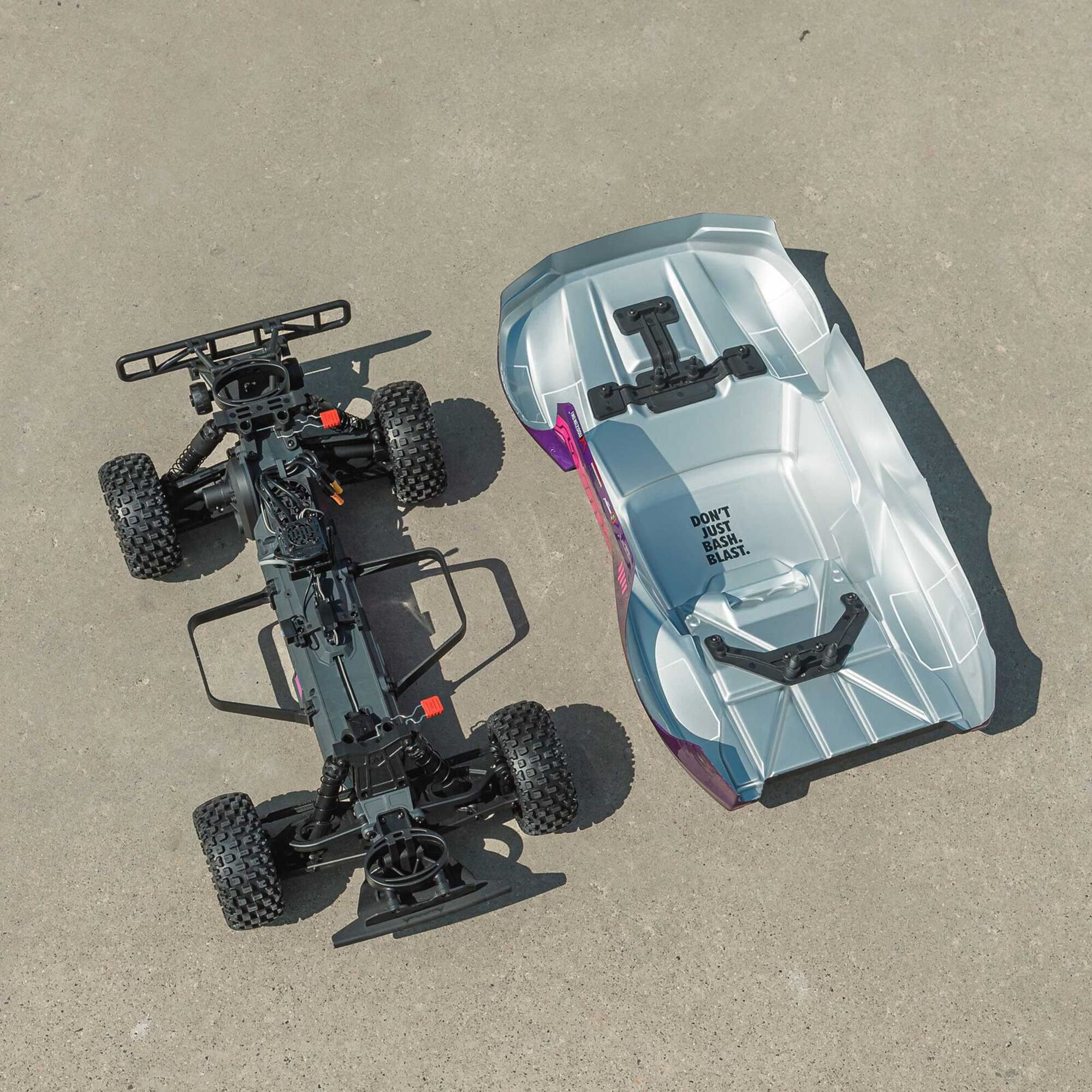 Arrma 1_10 FURY 223S DSC 2WD RTR Brushless Short Course Truck Lila Ersatzteil