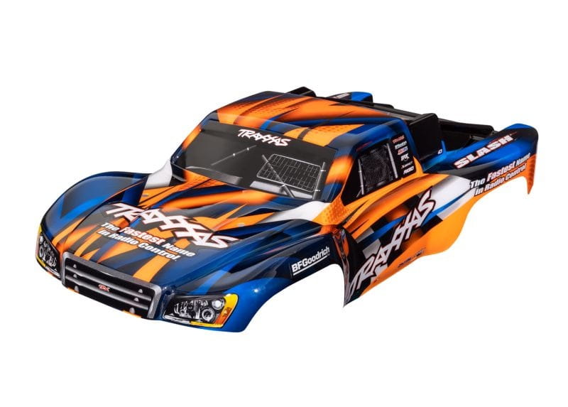 Traxxas Karosserie Slash _passt auch Slash VXL _ Slash 4x4_ orange_blau_ k - RC-Zubehoer