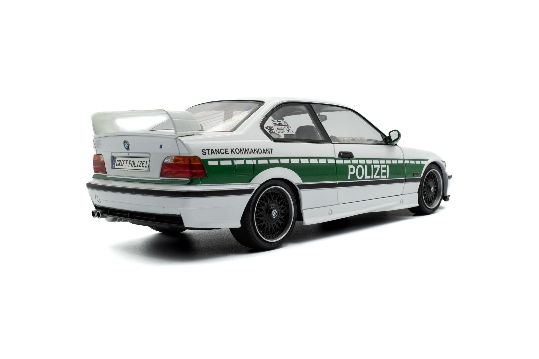 BMW E36 M3 Polizei 1_18 Modellauto - Detailgetreue Nachbildung