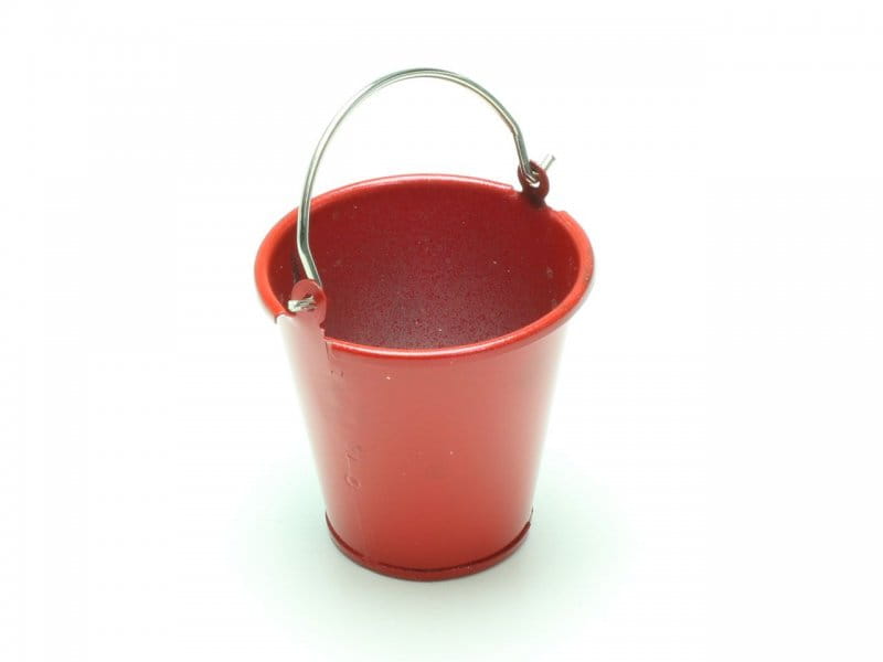 Pichler Metalleimer _rot_ - RC-Zubehoer