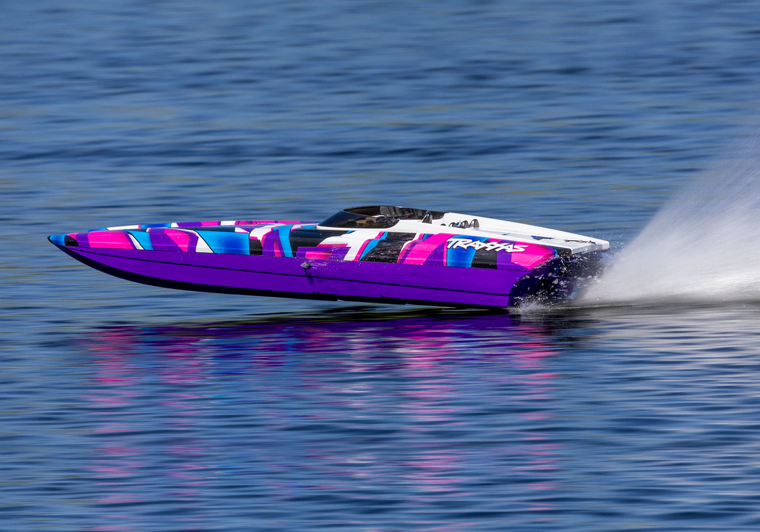Traxxas DCB M41 40_ RC Boot Brushless Catamaran Purble