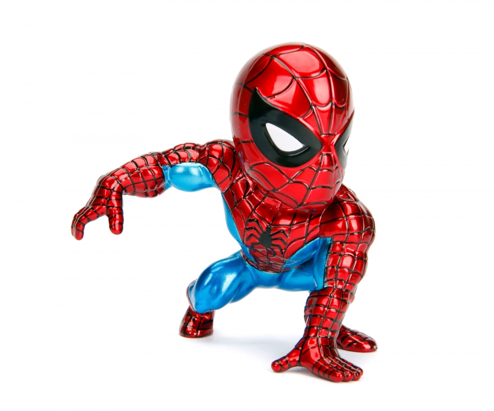 Jada Marvel 4" Classic Spiderman Figure