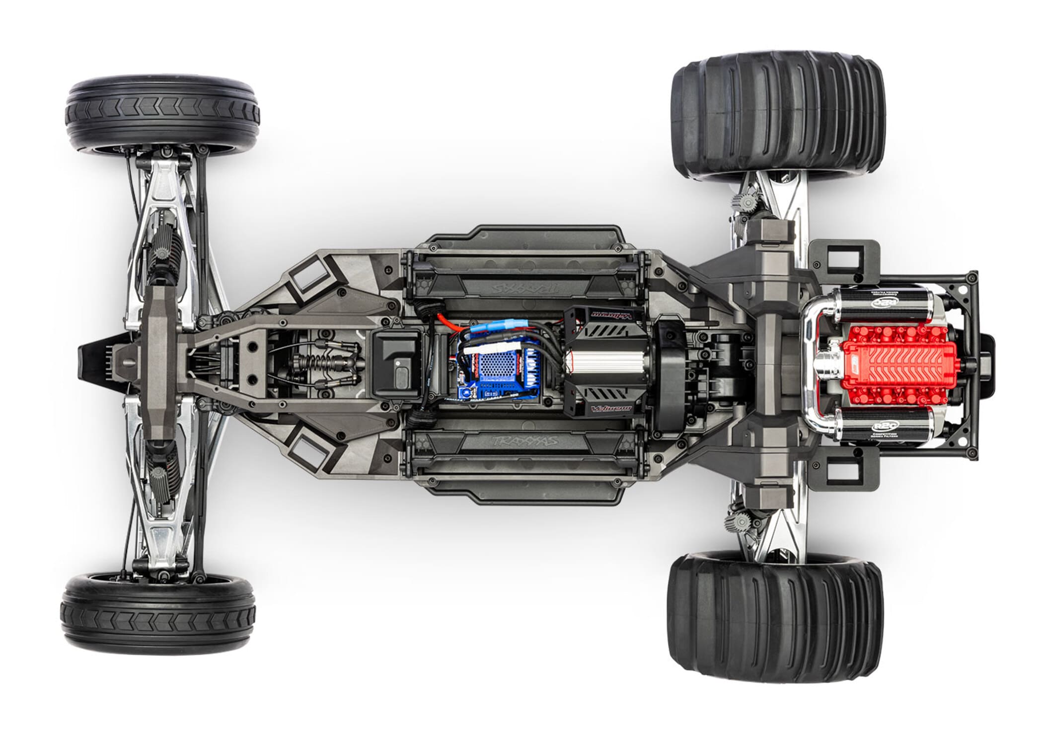 Traxxas Funco RWD 8S VXL Sand Car 1_6 RTR Brushless_ 88_ km_h_ Pro Scale Modell Rot Traxxas Funco RWD 8S VXL 1_6 Sand Car RTR Brushless Hochleistungs-RC Offroad-Modell in Rot