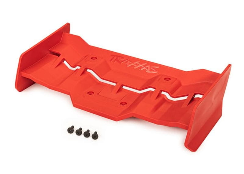 Traxxas Heckfluegel rot _KT - RC-Zubehoer