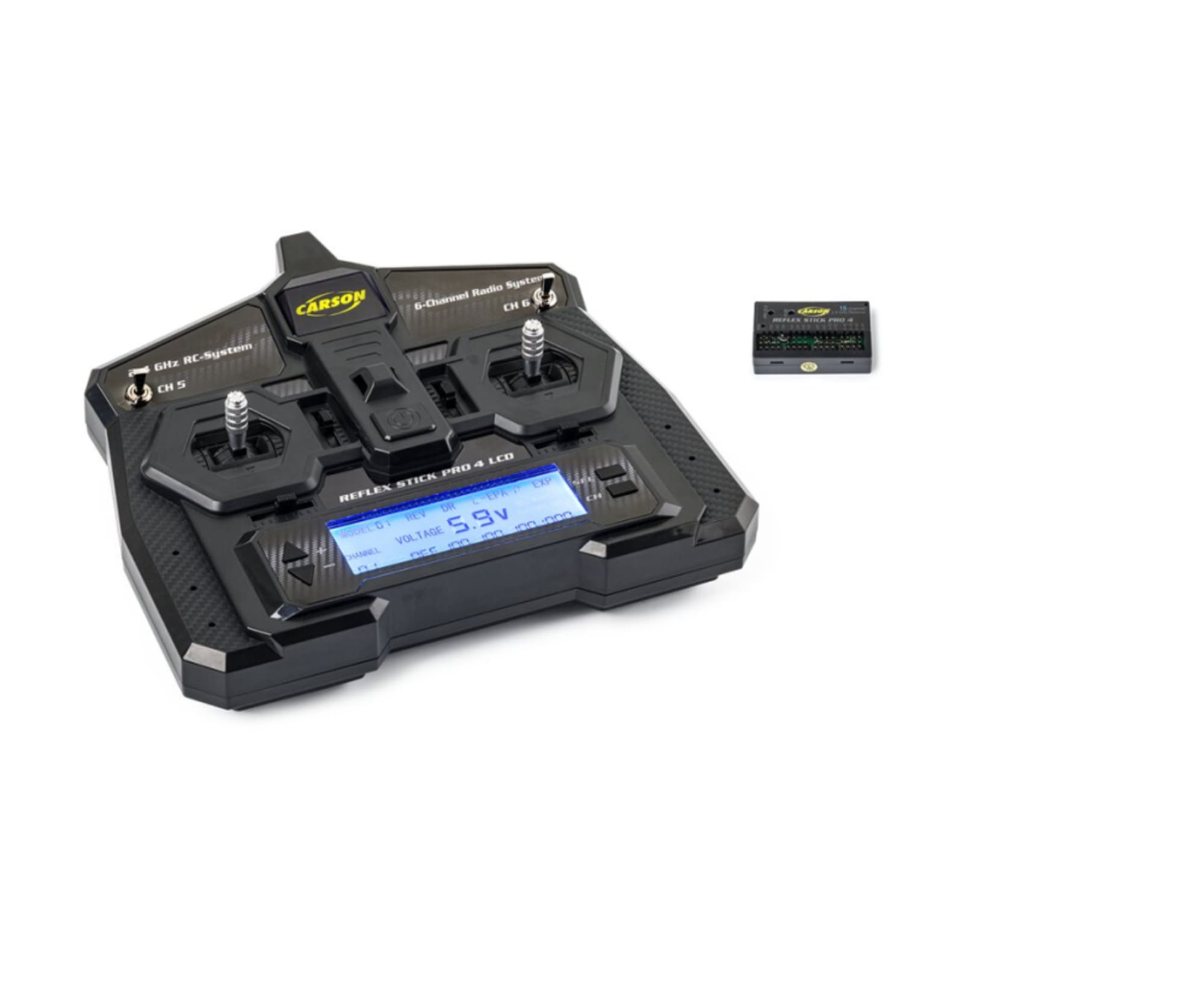 Carson Reflex Stick Pro 4 LCD 6-Kanal 2_4GHz Fernsteuerung