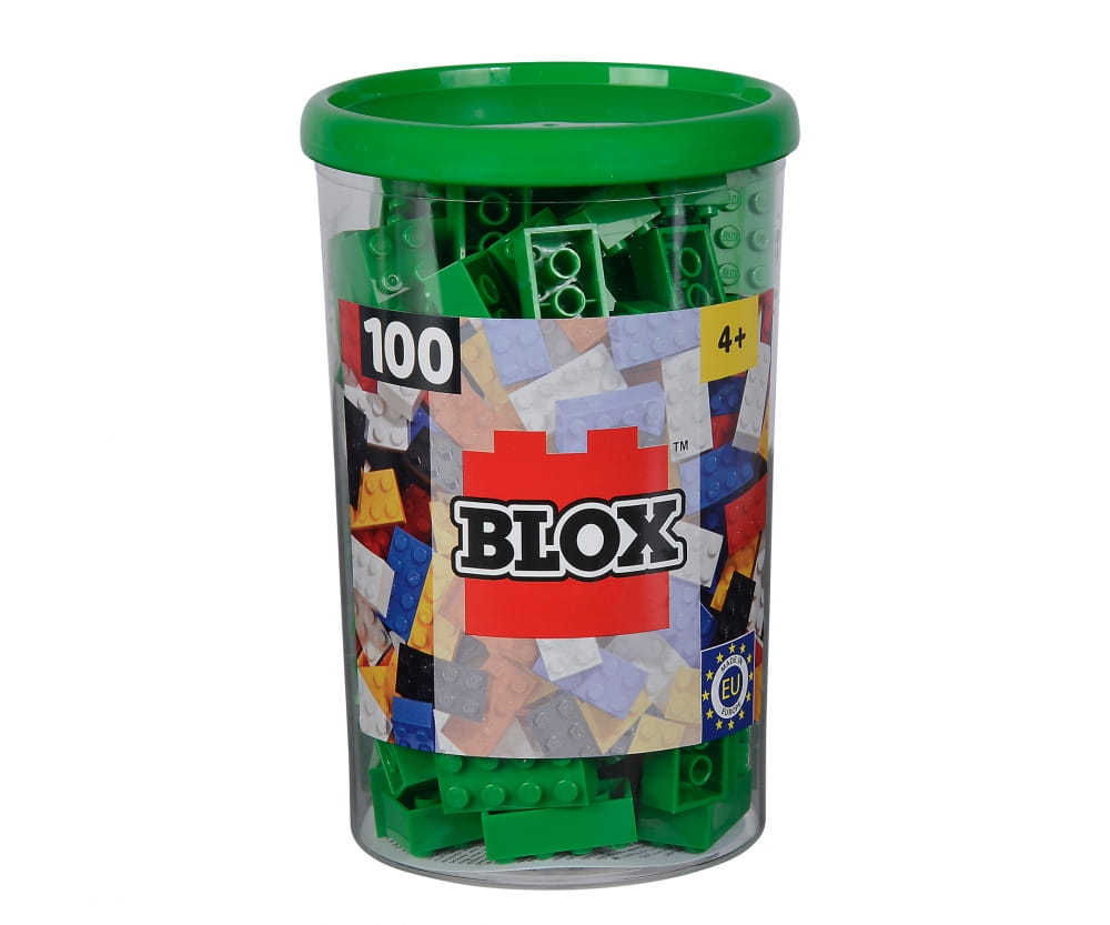 Androni Blox 100 Bausteine grüne 8er Steine in Dose