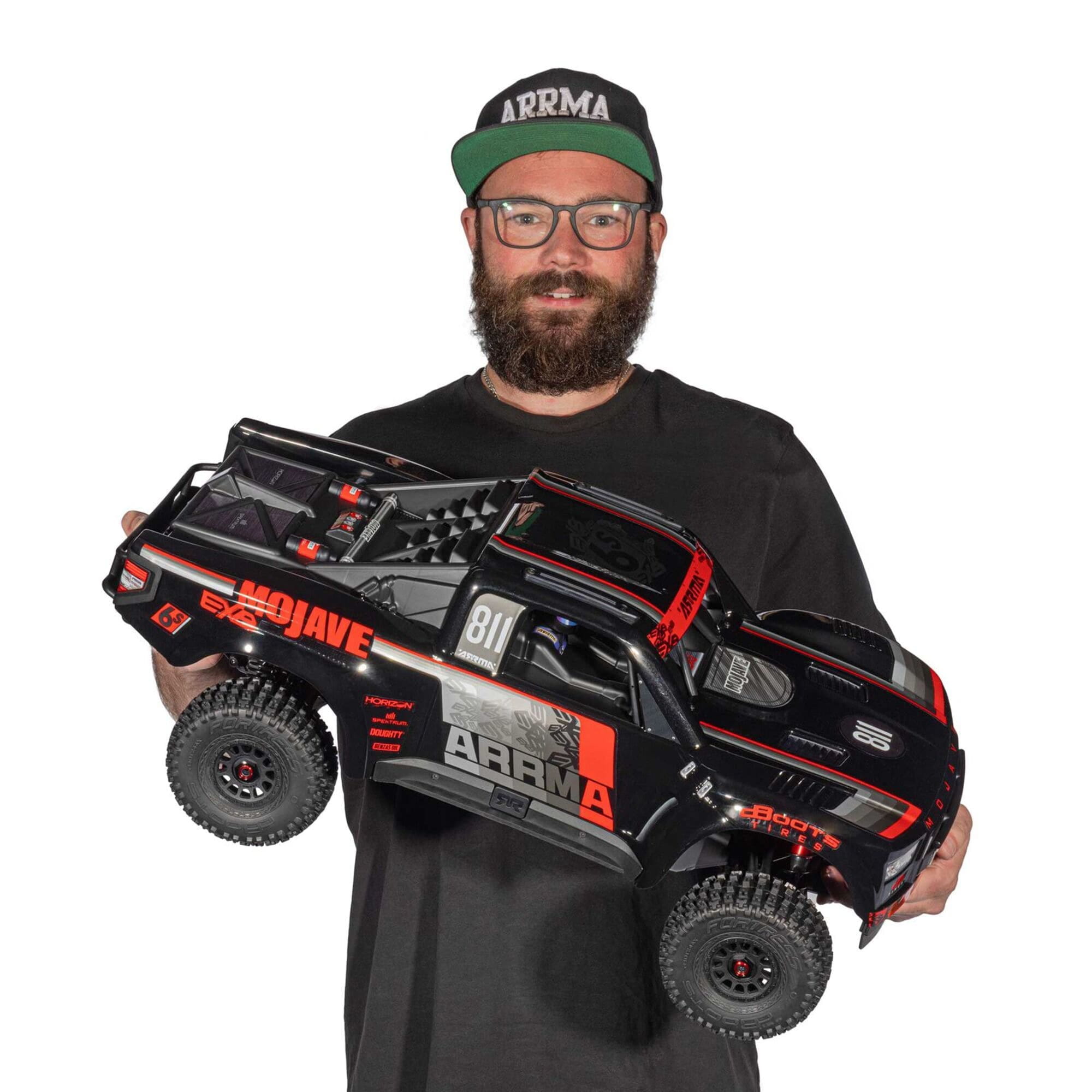 ARRMA MOJAVE 6S EXB 4X4 RTR 1_7 Brushless Desert Truck Black