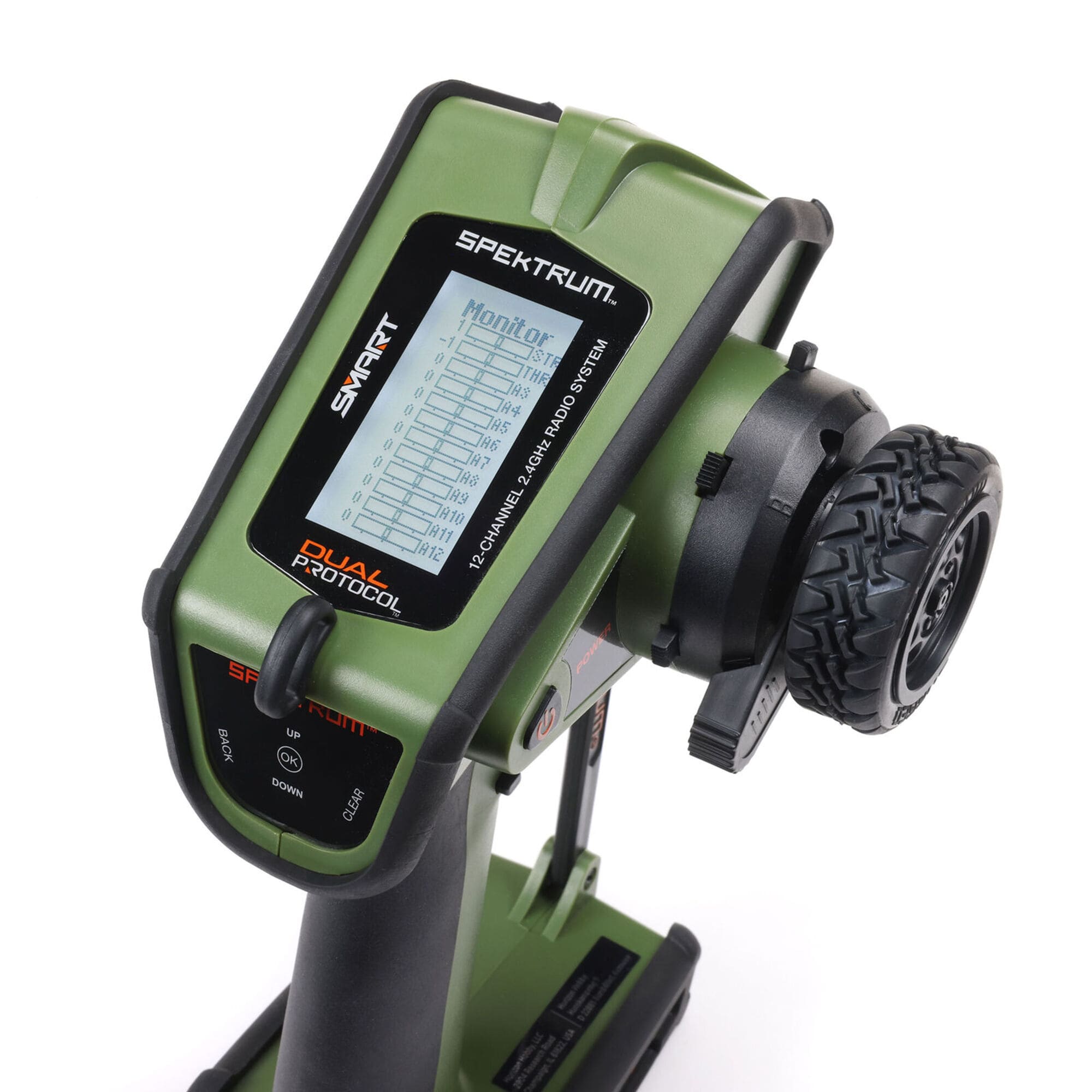 Spektrum DX Rugged_ Gruen 12-Kanal DSMR_ Fernsteuerung mit TPU-Schutz
