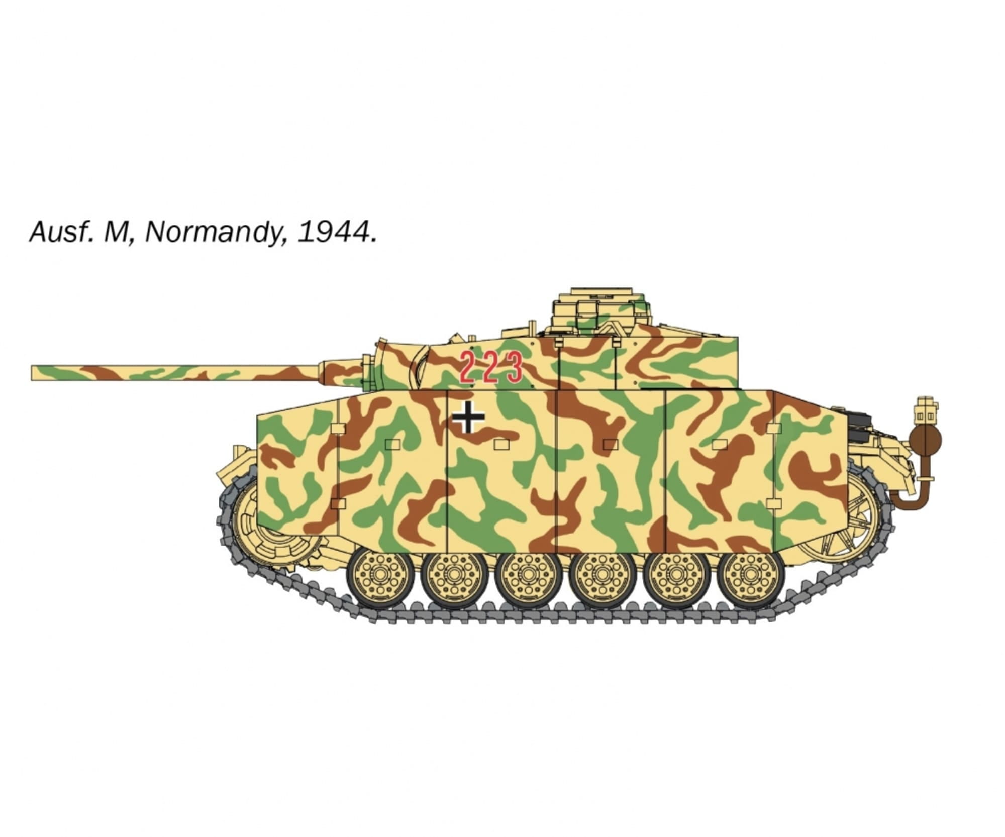 italeri 1 56 panzer kpfw iii ausf j l m n plastik modellbausatz Italeri 1_56 Panzer Kpfw_ III Ausf. J_L_M_N Plastik Modellbausatz - RC-Zubehoer