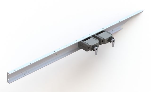 Thicon Servohalter Diff.-Sperre fuer thicon-Chassis - RC-Zubehoer