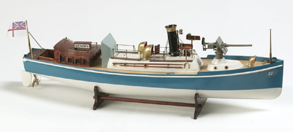 Modellbausatz der HMS Renown von Billing Boats in 1_35_ Dampfpinasse aus dem 19. Jahrhundert
