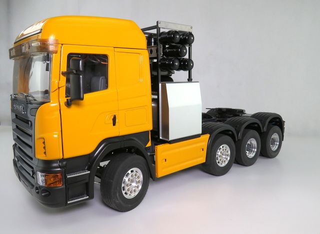 Wedico SCANIA Fahrerhaus HIGHLINE_ gelb RAL1007 - RC-Zubehoer