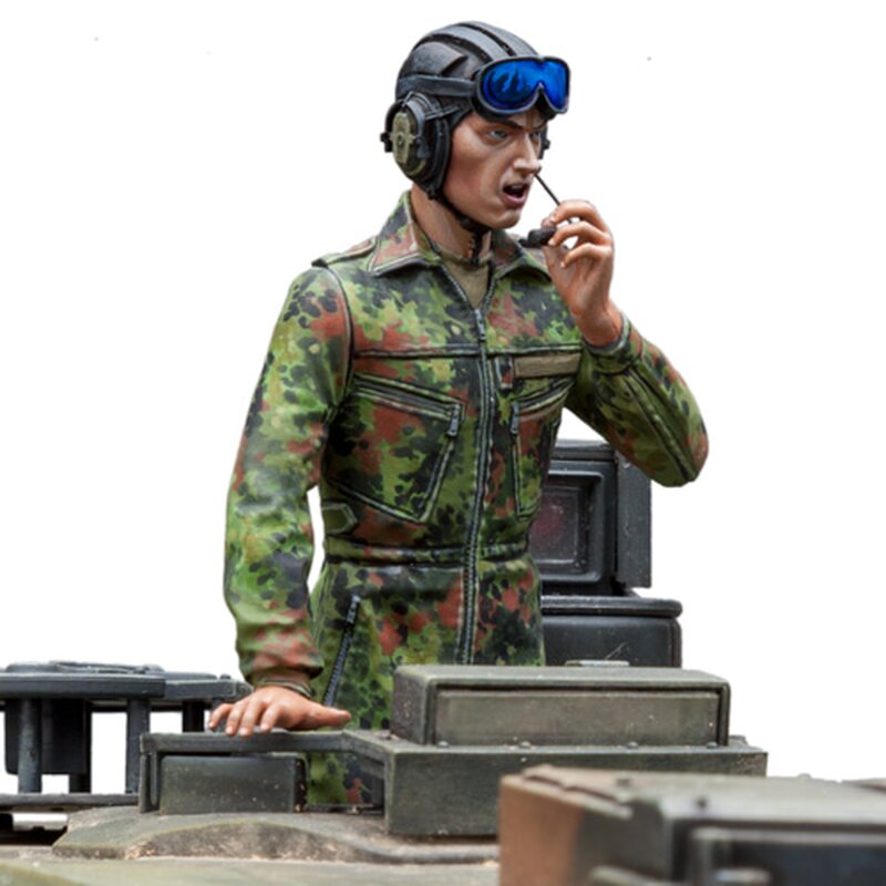 Torro 1_16 Figurenbausatz Bundeswehr Panzerkommandant - RC-Zubehoer