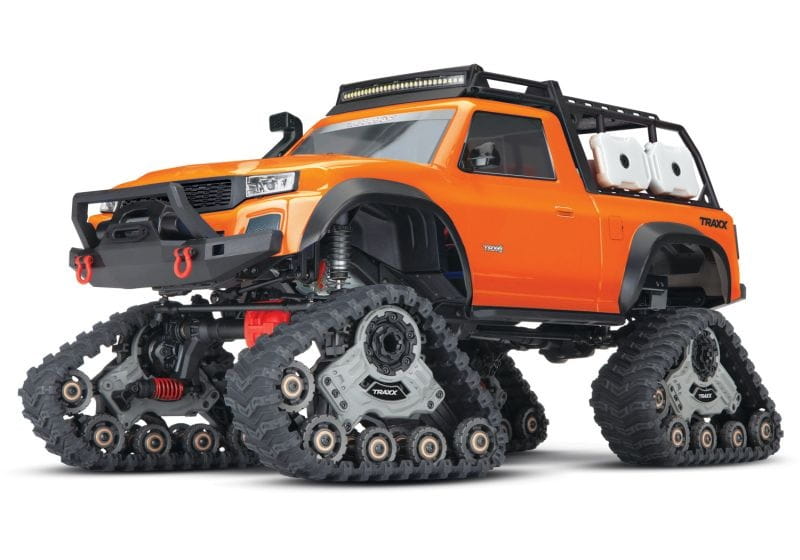 Traxxas RC Crawler TRX-4 mit All Terrain Traxx Kettenfahrzeug orange RTR