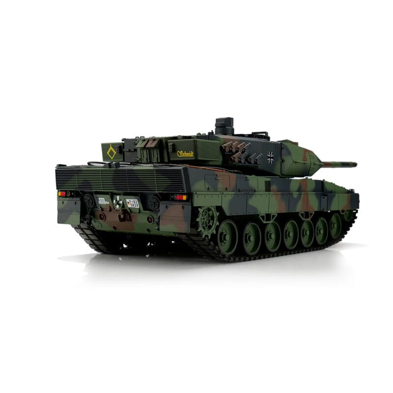 Heng Long RC Panzer Leopard 2A6 flecktarn BB+IR 1:16
