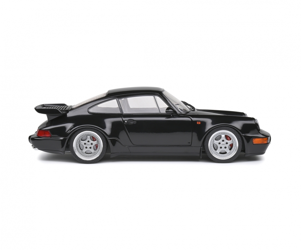 Solido Modellauto Porsche 911 964 Turbo 1_18 in Schwarz 1993