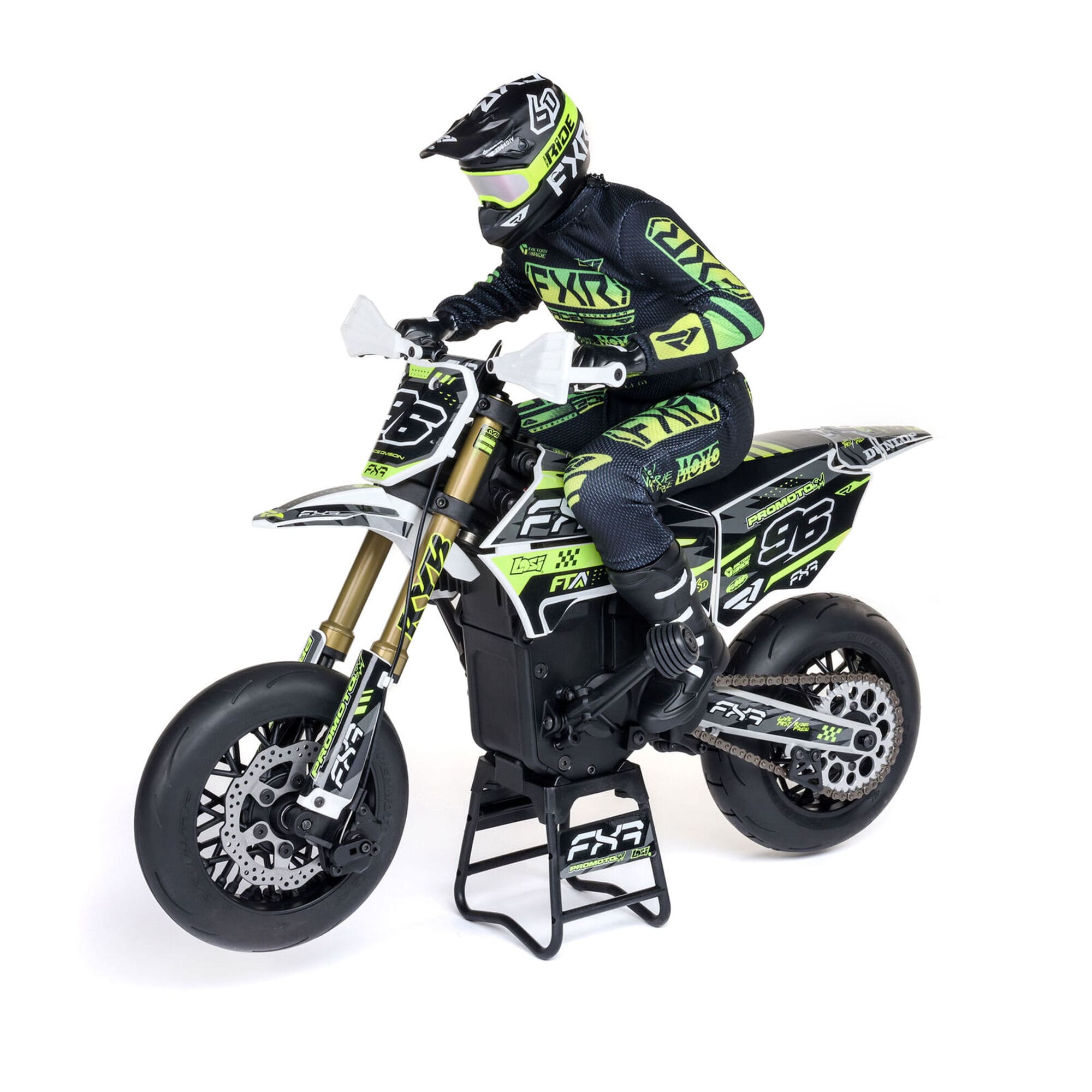 Losi 1_4 Promoto-SM FXR RC-Motorrad Supermoto 4WD Modell