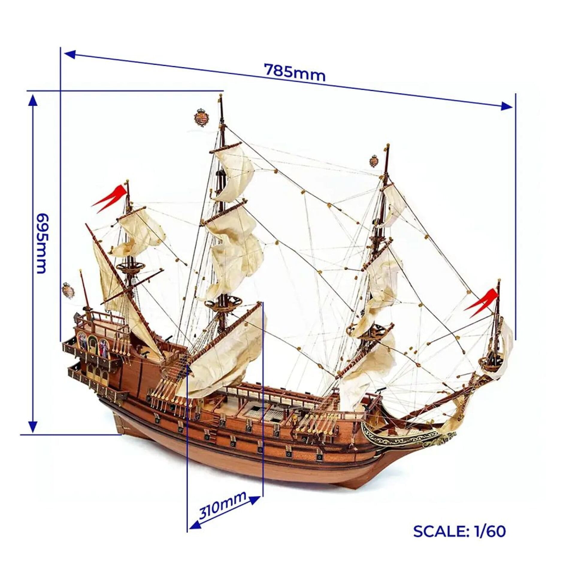 Apostol Felipe Standmodellbausatz 1_60 - Modellzubehoer