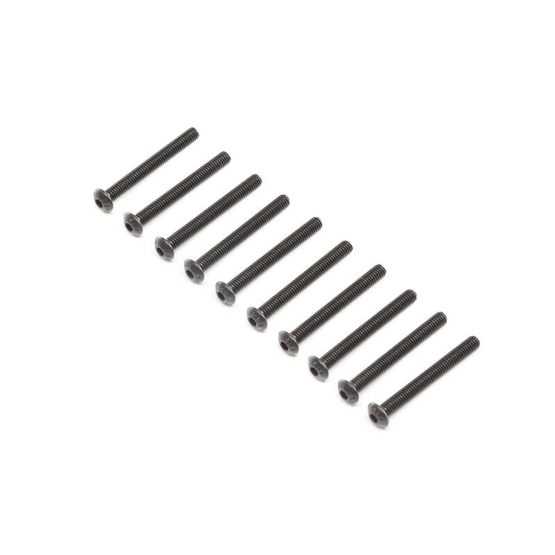 Losi Button Head Screws_ Stl_ BO_ M4 x 35mm _10_ - RC-Zubehoer