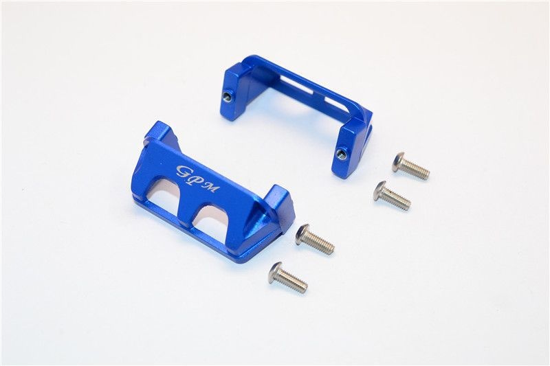 GPM Alu Servo Schutz blau für Traxxas 1:16 E-Revo