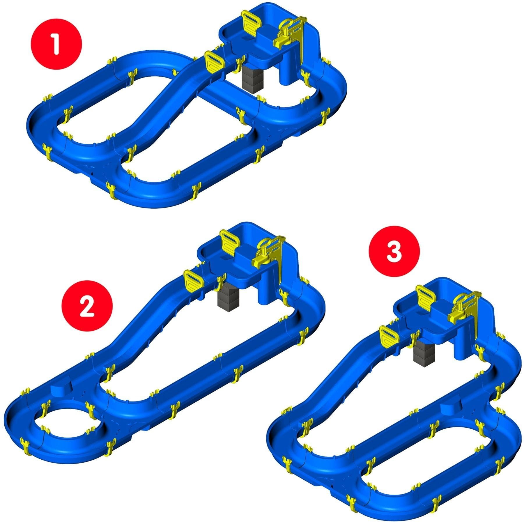 BIG Waterplay Niagara Neue Version Komplett Set Wasserbahn BIG Waterplay Niagara Neue Version Komplett Set Wasserbahn