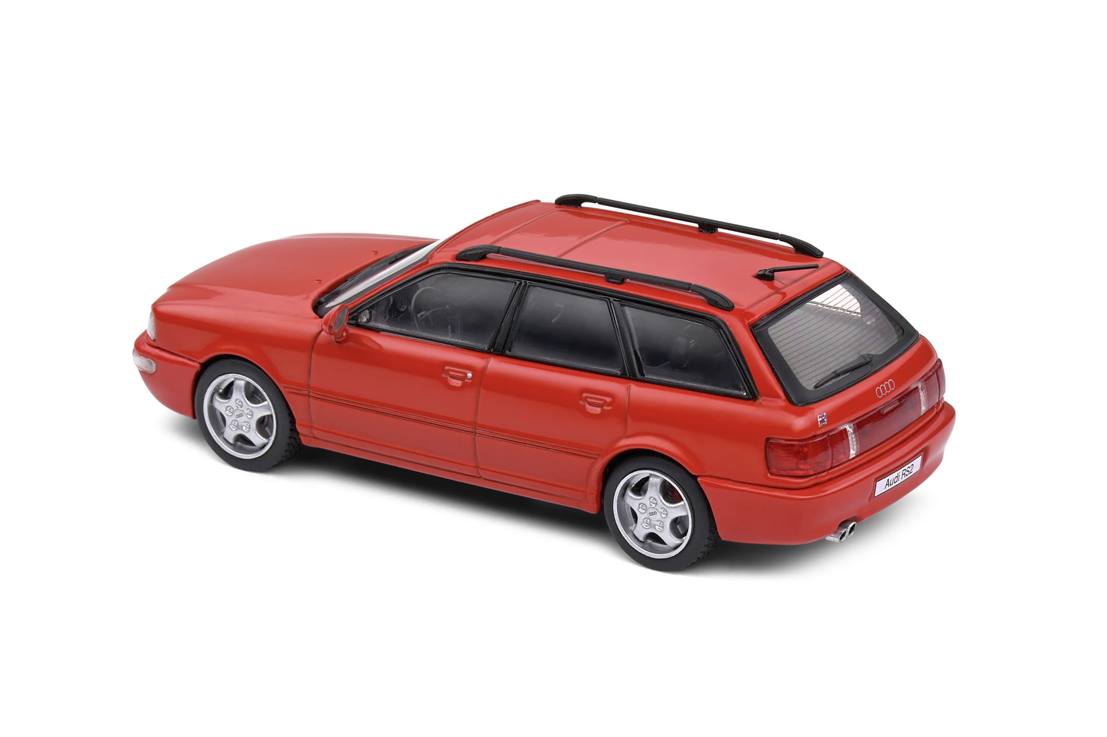 Solido 1_43 Audi RS2 Avant Modell 1995 Lazer Red Detailgetreue Nachbildung