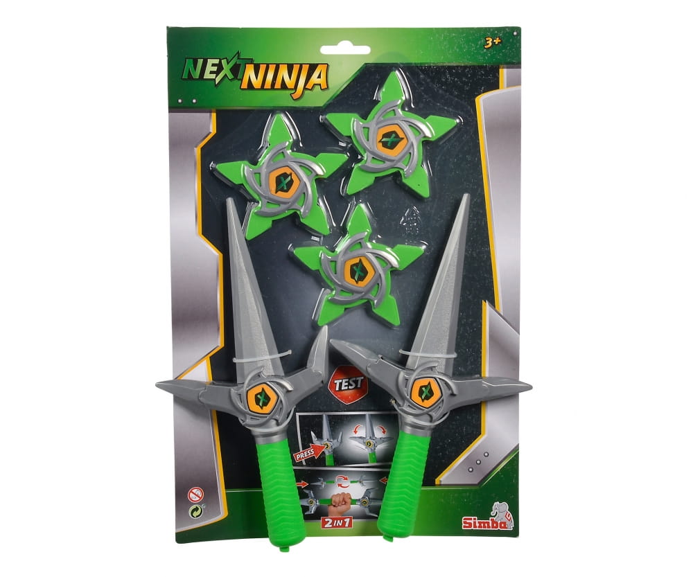 Simba Toys Next Ninja Messer und Wurfsterne