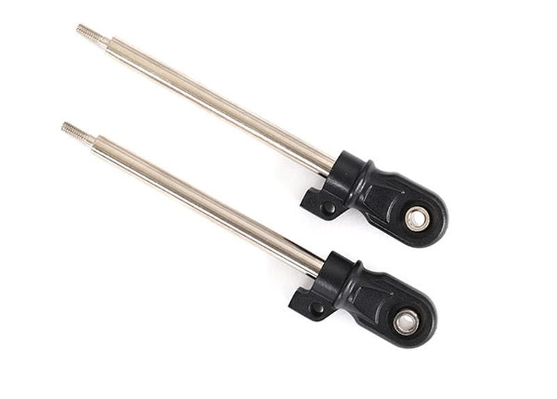 Traxxas 72 mm GT-Maxx Steel Shock Shafts - Stahl Dämpferwellen 2 Stk. Traxxas Daempfer-Kolbenstange 72mm GT-Maxx _Stahl_ Chrome Beschichtet_ _2_ - RC-Zubehoer