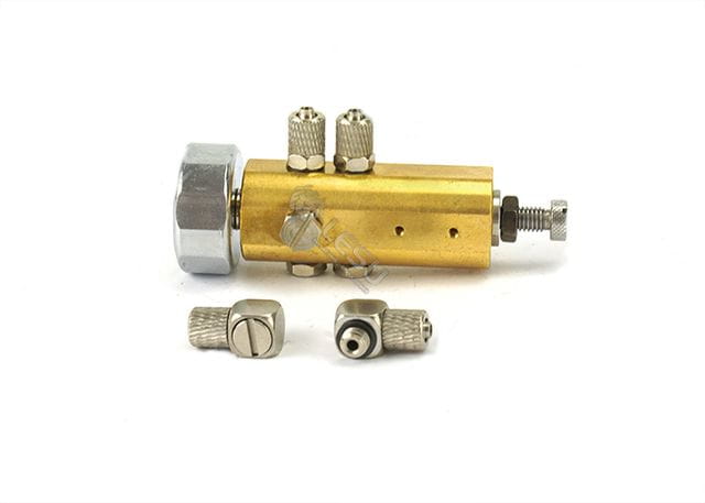 Lesu Hydraulik Druckbegrenzer _DBV_ mit Manometer - RC-Zubehoer