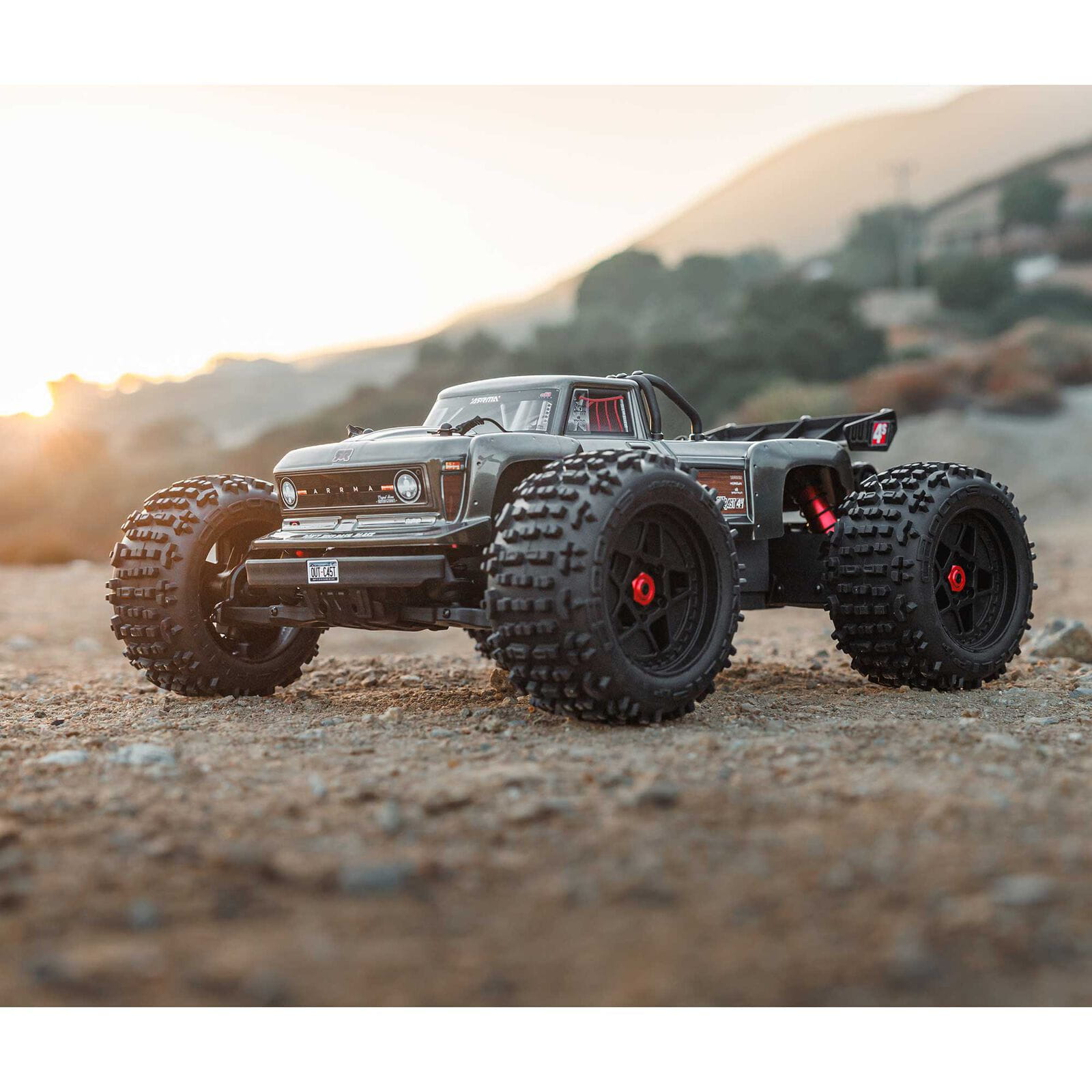 ARRMA OUTCAST 4X4 4S BLX Stunt Truck 1_10 Gunmetal RTR ARRMA OUTCAST 4X4 4S BLX Stunt Truck 1_10 Gunmetal RTR