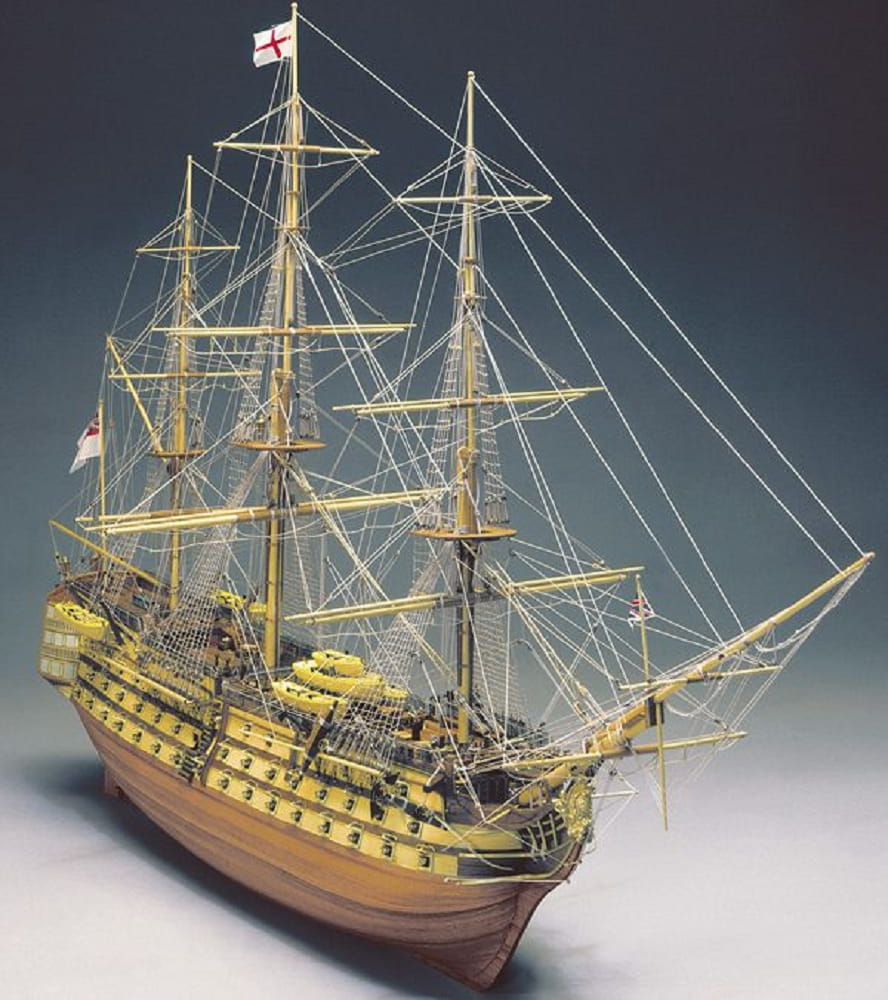 HMS Victory Modellbaukasten 1_98 von Mantua - Historisches Schiffsmodell