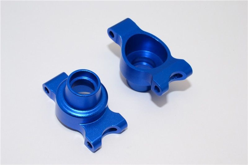 GPM Alu Radtraeger hinten blau fuer Tamiya TT01 - RC-Zubehoer