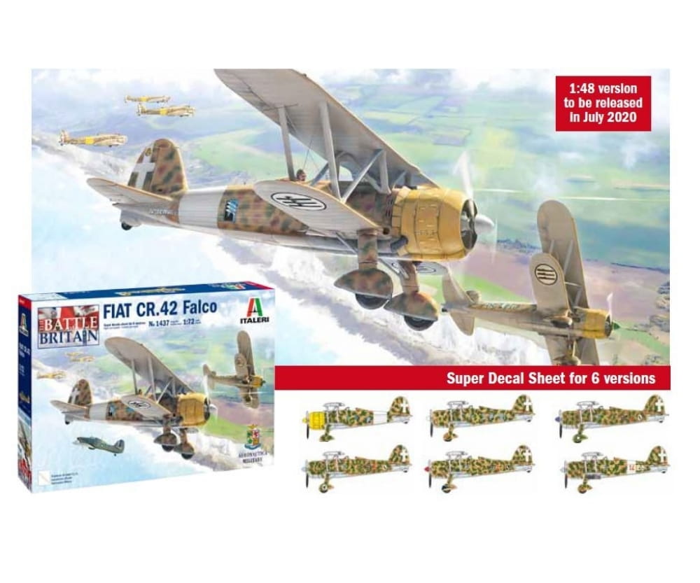 Italeri 1:72 Fiat CR.42 Falco