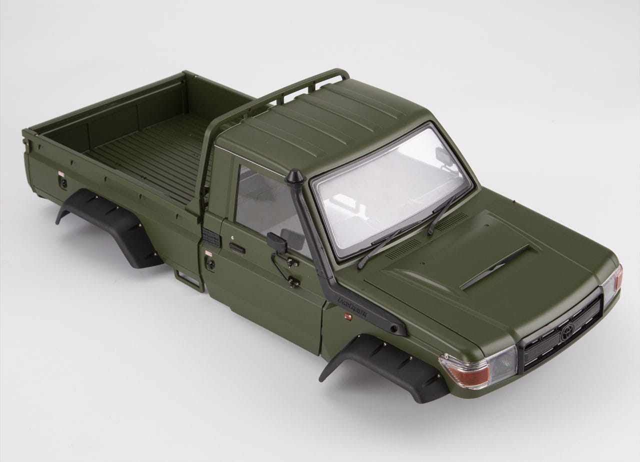 Killerbody Toyota Land Cruiser 70 Bausatz Military Grün lackiert für TR