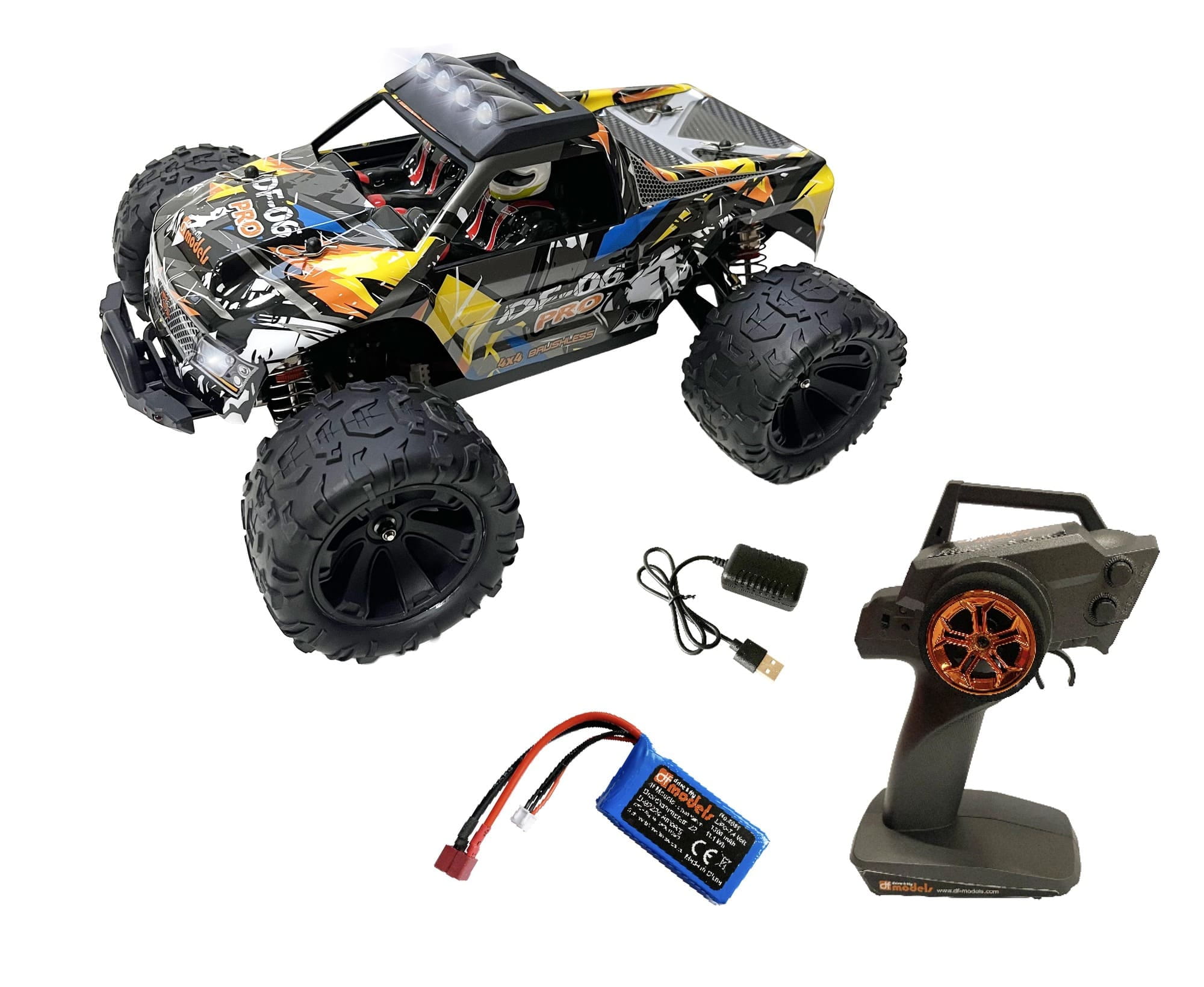 DF Models DF-06 PRO RC Buggy 1_14 Brushless RTR mit Gyro
