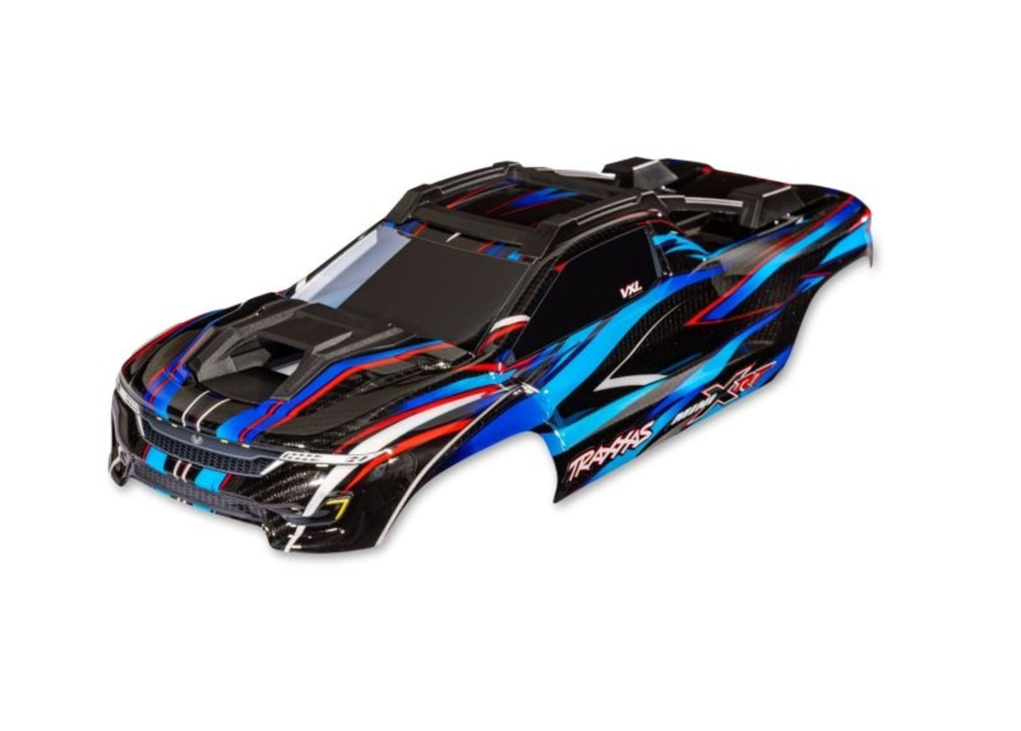 Traxxas Karosserie blau fuer Mini XRT fuer RC Modelle